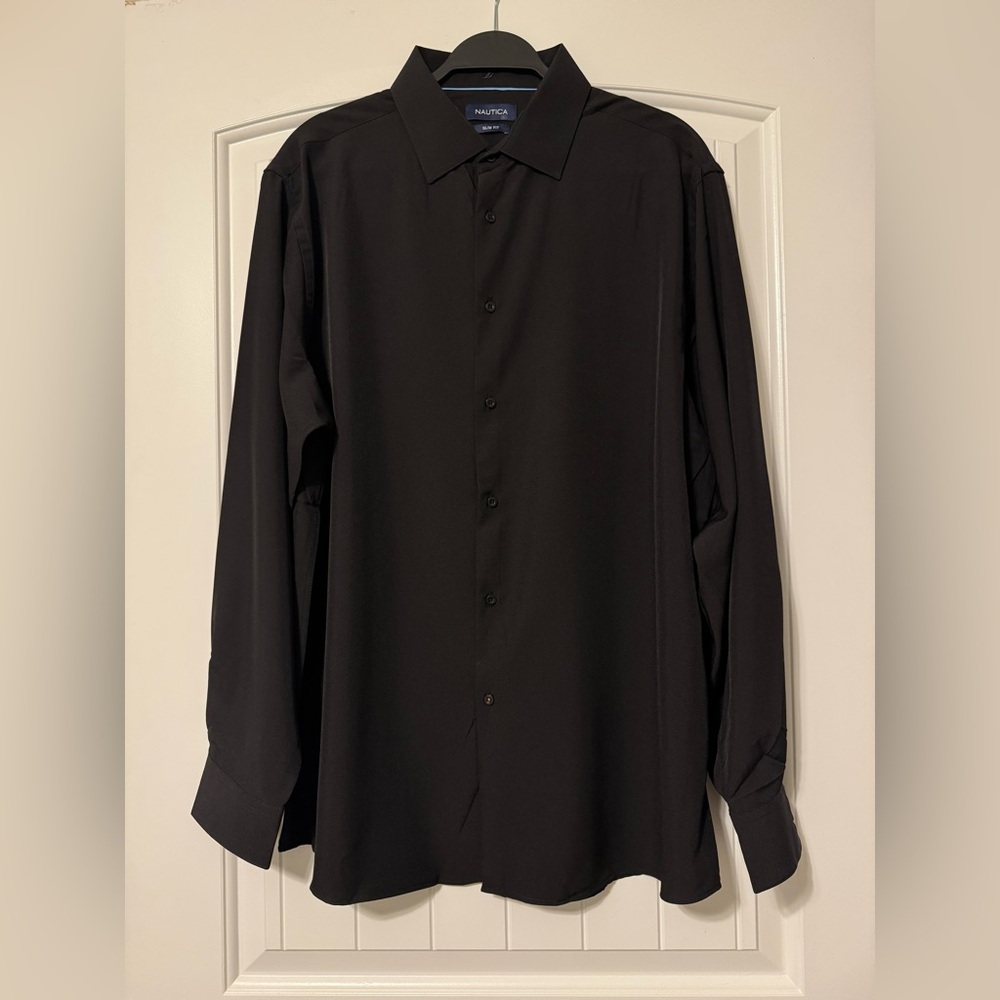 Nautica Slim Fit Long Sleeve Shirt